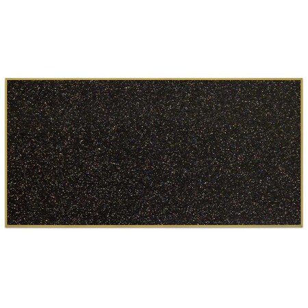 United Visual Products Sliding Door Indoor Enclosed Corkboard, 9 UV9012ACS-SATIN-CLOUD
